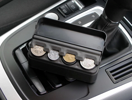 Car Coins Storage